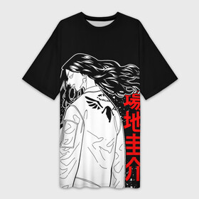 Платье-футболка 3D с принтом КЕЙСКЕ БАДЖИ  BAJI  ТОСВА в Ухте,  |  | anime | baji | keisuke | manjiro | tokyo revengers | valhalla | аниме | баджи | вальхалла | кейске | манга | мстители | токийские мстители | токио | тосва