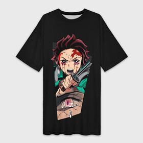 Платье-футболка 3D Пробуждение Танджиро  Kimetsu No Yaiba: в Ухте,  |  | demon | demons | hashira | kamado | kimetsu | light | nezuko | night | no | tanjiro | water | yaiba | zenitsu | демон | демонов | дыхание | зенитсу | зеницу | иноске | камадо | клинок | кровавые | метка | метки | незуко | ночь | пробуждение