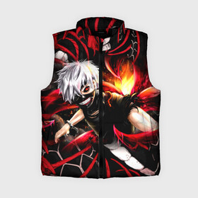 Женский жилет утепленный 3D Tokyo Ghoul Токийский Гуль Red Snake: в Ухте,  |  | anime | dead | ghoul | inside | japan | kaneki | ken | snake | tokyo | аниме | анимэ | гранж | гуль | дед | змей | иероглифы | инсайд | канеки | кен | молния | мульт | надпись | полосы | потертости | самурай | символ | тамура | токио