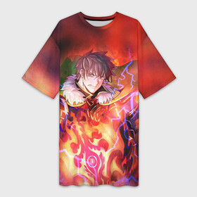 Платье-футболка 3D с принтом Naofumi Iwatani в Ухте,  |  | anime | filo | iwatani | naofumi | naofumi iwatani | raphtalia | shield hero | the rising | the rising of the shield hero | аниме | восхождение героя щита | герои | грасс | иватани | наофуми | наофуми иватани | рафталия | садина | фиро