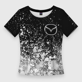 Женская футболка 3D Slim МАЗДА  Краска: в Ухте,  |  | auto | logo | mazda | moto | symbol | авто | автомобиль | гонки | знак | краска | краски | лого | логотип | логотипы | мазда | марка | машина | мото | символ | символы