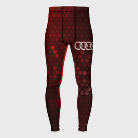 Мужские тайтсы 3D с принтом AUDI + Соты в Ухте,  |  | audi | auto | logo | moto | quattro | sport | symbol | авто | автомобильные | ауди | кватро | лого | логотип | логотипы | марка | мото | символ | соты | спорт | шильдик