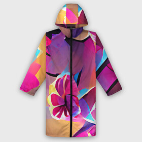Дождевик унисекс 3D с принтом Тропические краски  Цветы в Ухте,  |  | bright | flowers | funny | multicoloured | petals | plants | positive | summer | tropical | бутоны | лето | позитивный | радостный | разноцветный | растения | тропический | фееричный | цветы | яркий