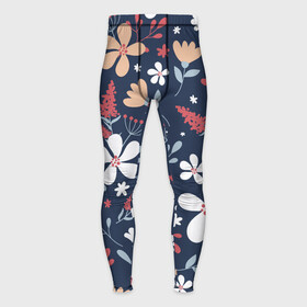 Мужские тайтсы 3D с принтом Цветы Полуночные Разноцветные в Ухте,  |  | flowers | букет | природа | растение | флора | цветы