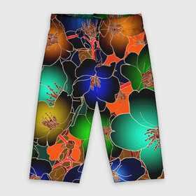 Велосипедки 3D с принтом Vanguard floral pattern  Summer night  Fashion trend в Ухте,  |  | fashion | flowers | neon | night | pattern | summer | trend | vanguard | авангард | лето | мода | неон | ночь | тренд | узор | цветы