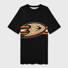 Платье-футболка 3D Анахайм Дакс форма: в Ухте,  |  | anaheim ducks | nhl | нхл | хоккей
