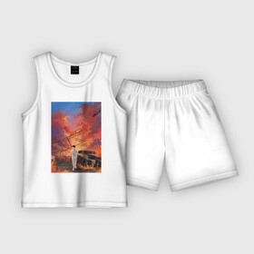 Детская пижама с шортами хлопок ARSON: в Ухте,  |  | army | arson | bangtan | bangtanboys | bts | hobi | hoseok | jhope | kpop | бантан бойс | бантаны | бтс