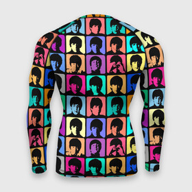 Мужской рашгард 3D с принтом Legendary popular music group в Ухте,  |  | 60 е | 60s | band | george harrison | john lennon | music | paul mccartney | retro | ringo starr | song | vintage | yellow | битлз | винтаж | группа | джон леннон | джордж харрисон | желтый | классика | музыка | песня | пол маккартни | ретро | 