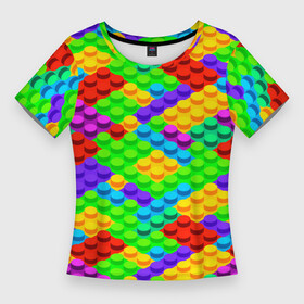 Женская футболка 3D Slim LEGO конструктор: в Ухте,  |  | lego | конструктор | лего | мозаика