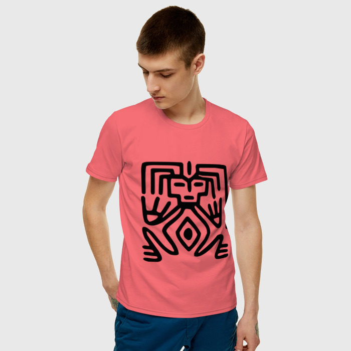 Мужская футболка хлопок Бабуин фото