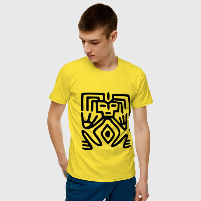 Мужская футболка хлопок Бабуин фото