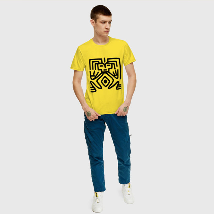 Мужская футболка хлопок Бабуин фото