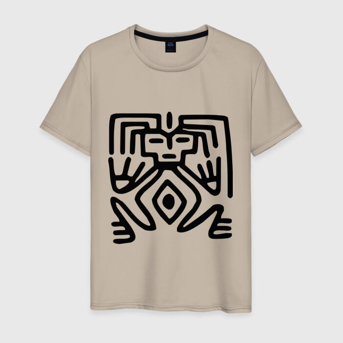 Мужская футболка хлопок Бабуин фото