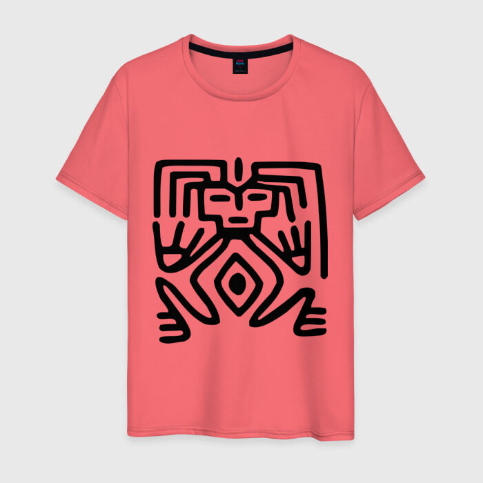 Мужская футболка хлопок Бабуин фото