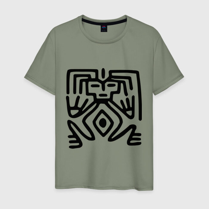 Мужская футболка хлопок Бабуин фото