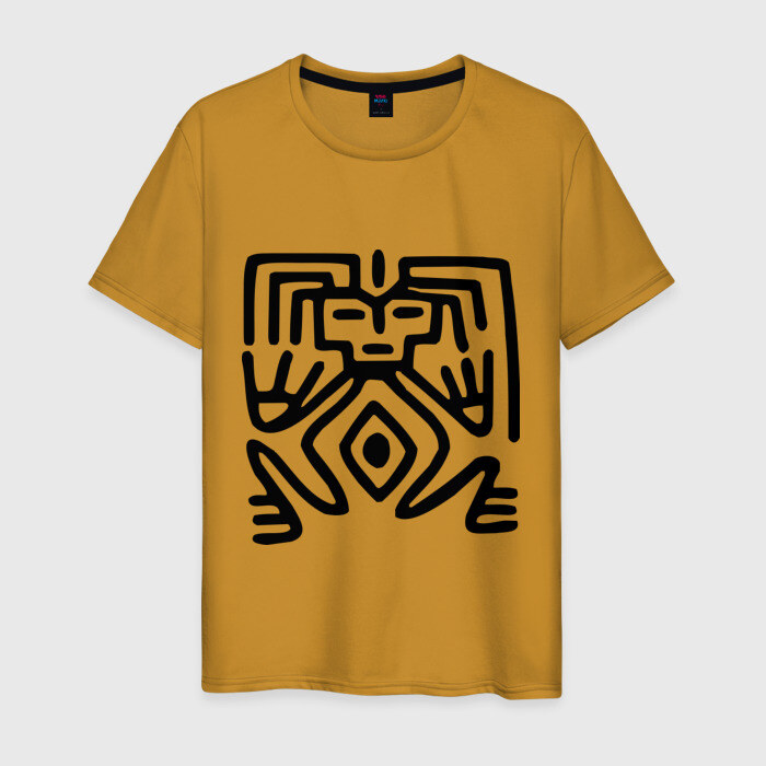 Мужская футболка хлопок Бабуин фото