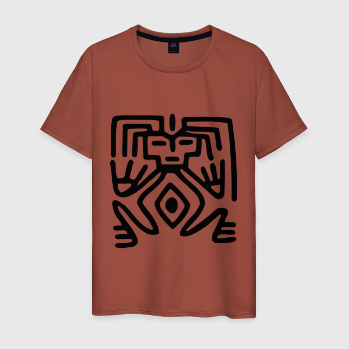 Мужская футболка хлопок Бабуин фото