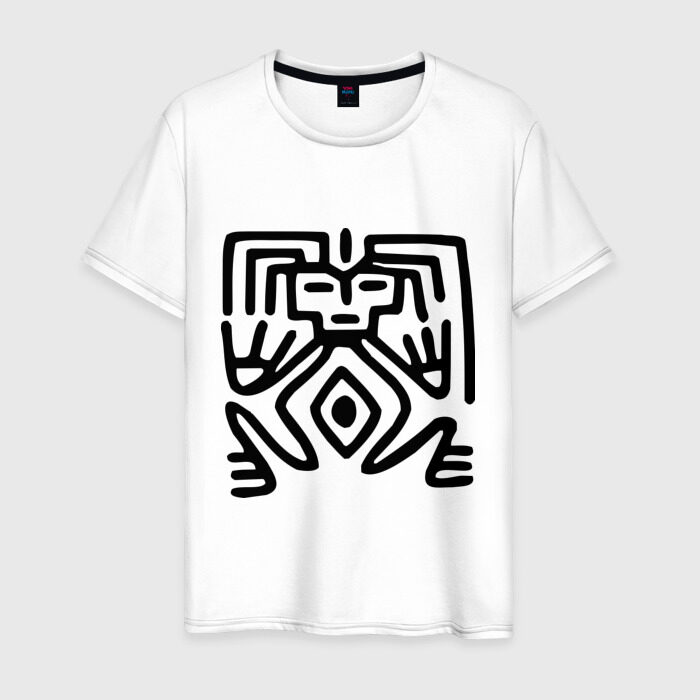 Мужская футболка хлопок Бабуин фото