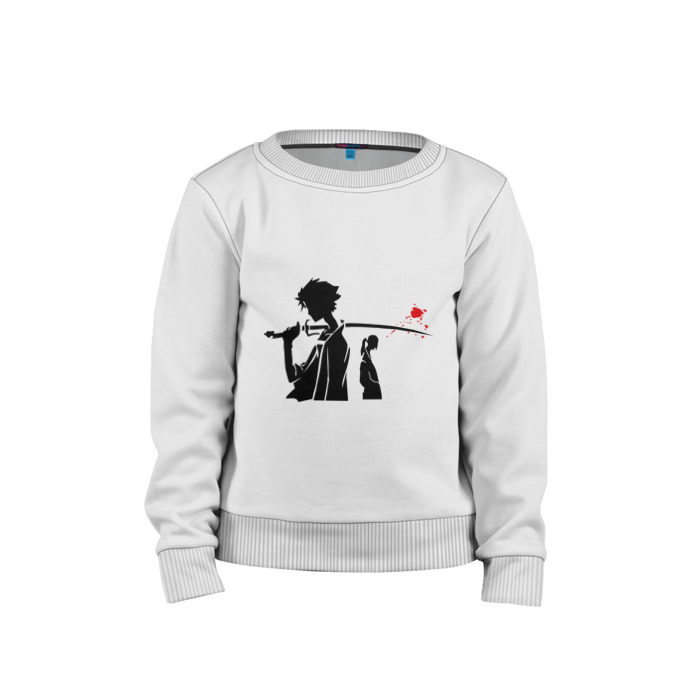 Детский свитшот хлопок Samurai Champloo фото