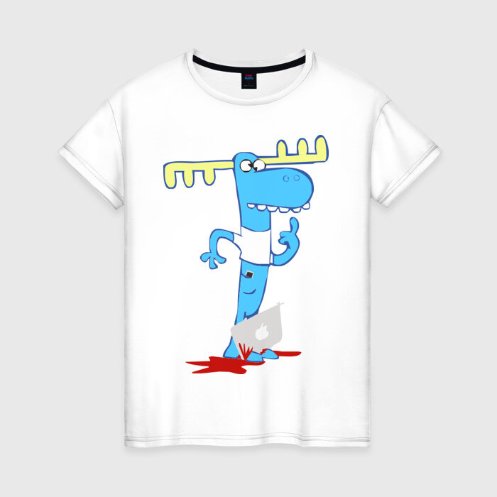 Женская футболка хлопок Happy tree friend (5) фото