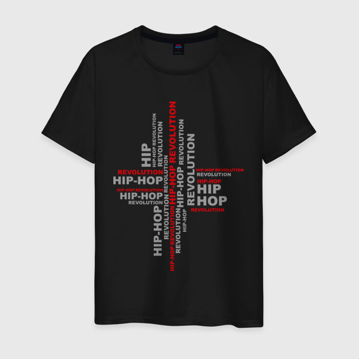 Мужская футболка хлопок Hip-hop revolution фото