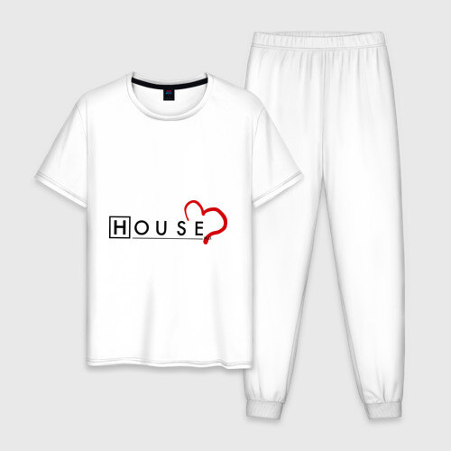 Мужская пижама хлопок House love фото