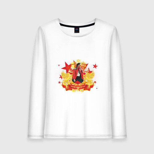 Женский лонгслив хлопок Michael Jackson (7) фото