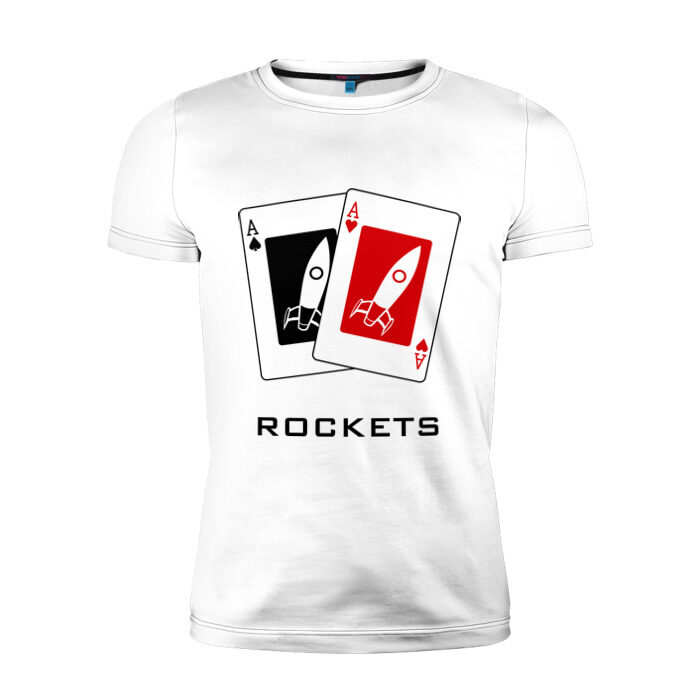 Мужская футболка премиум AA Ракеты фото