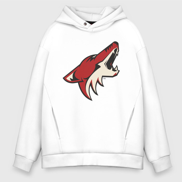 Мужское худи Oversize хлопок Phoenix Coyotes фото