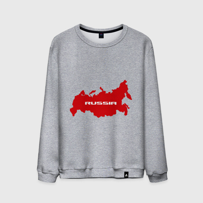Мужской свитшот хлопок Россия (4) фото