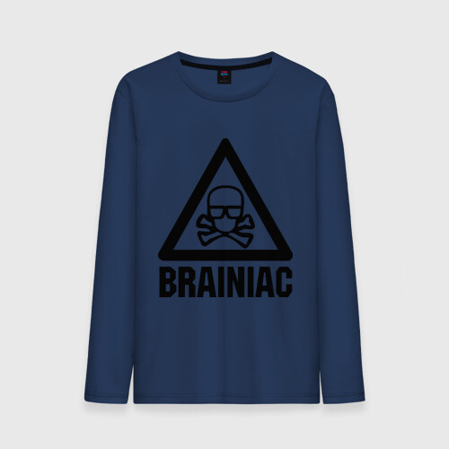 Мужской лонгслив хлопок Brainiac фото