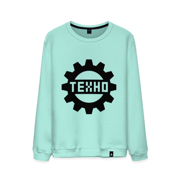 Мужской свитшот хлопок Техно (3) фото