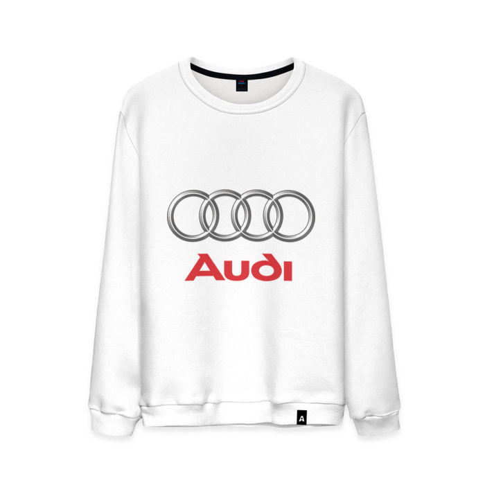Мужской свитшот хлопок Audi (2) фото