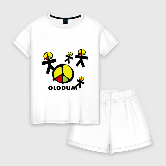 Женская пижама с шортиками хлопок Olodum(1) фото