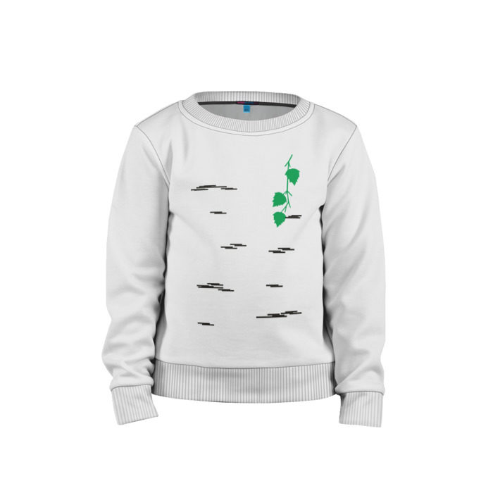 Детский свитшот хлопок Березка фото