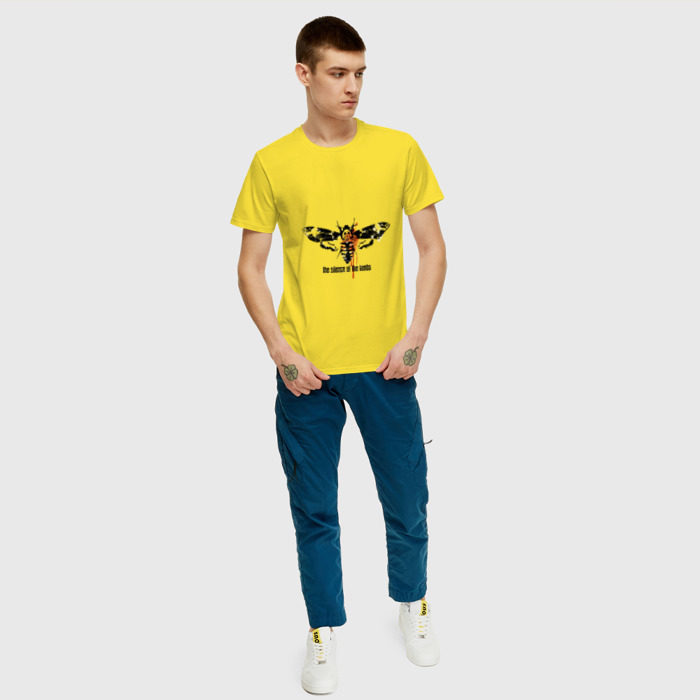 Мужская футболка хлопок Молчание ягнят фото