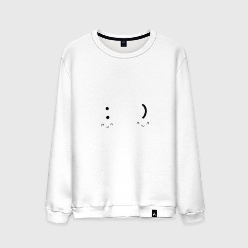 Мужской свитшот хлопок Клавиши фото