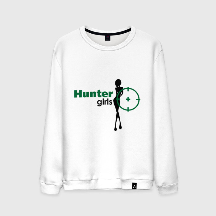 Мужской свитшот хлопок Охотник на девушек фото