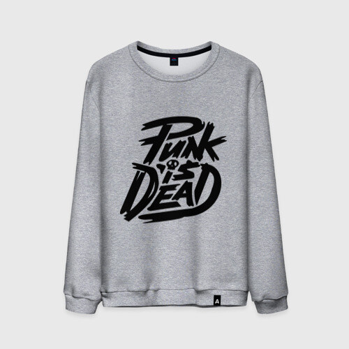 Мужской свитшот хлопок Punk is dead фото