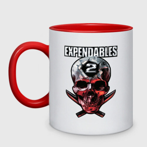 Кружка двухцветная неудержимые 2 фото