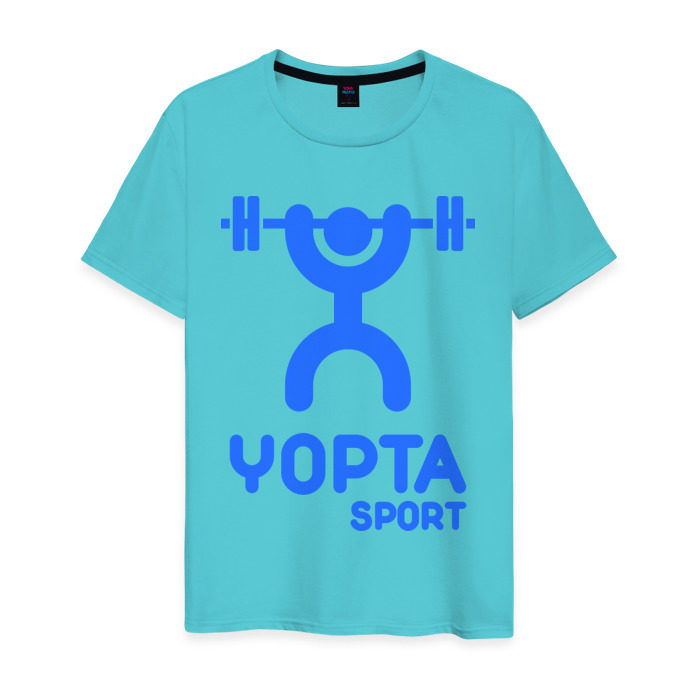 Мужская футболка хлопок Yopta Sport фото