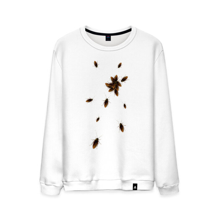 Мужской свитшот хлопок Тараканы фото