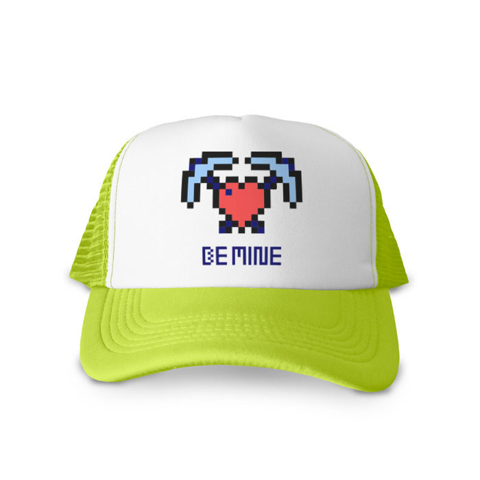 Кепка тракер с сеткой Be mine фото
