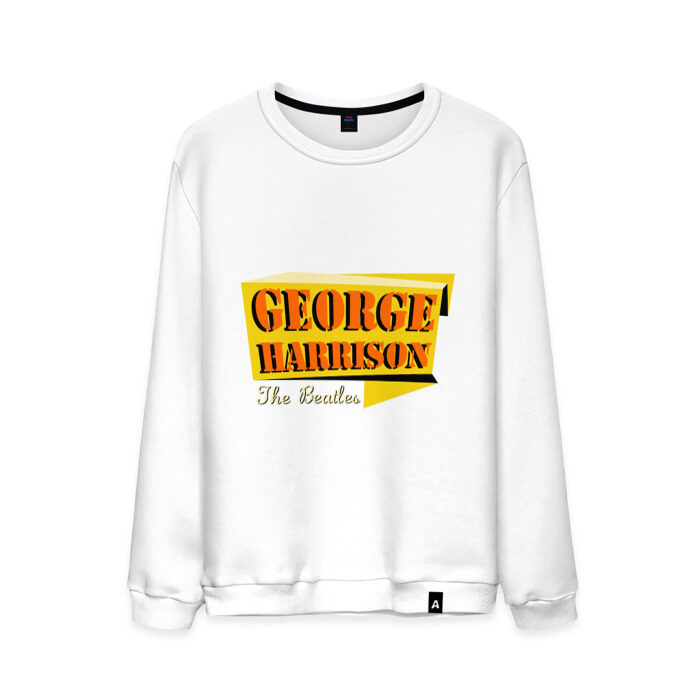 Мужской свитшот хлопок George Harrison фото