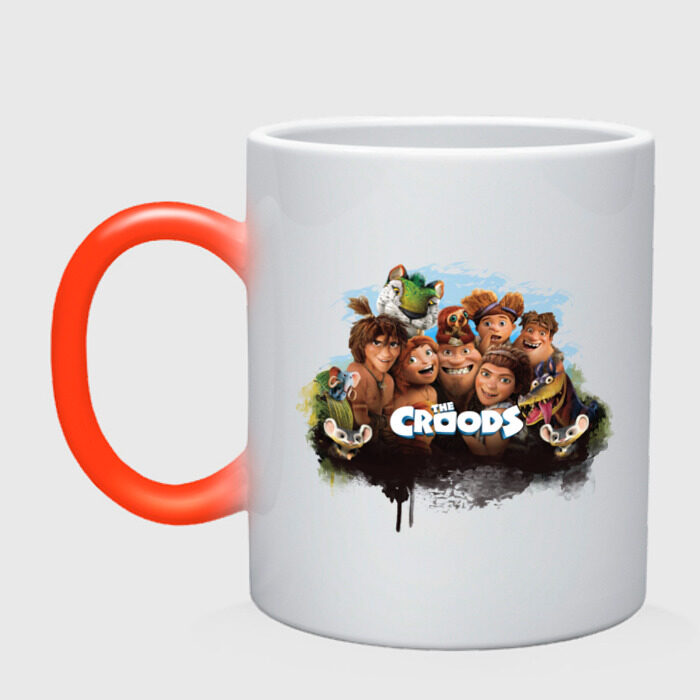 Кружка хамелеон The Croods фото