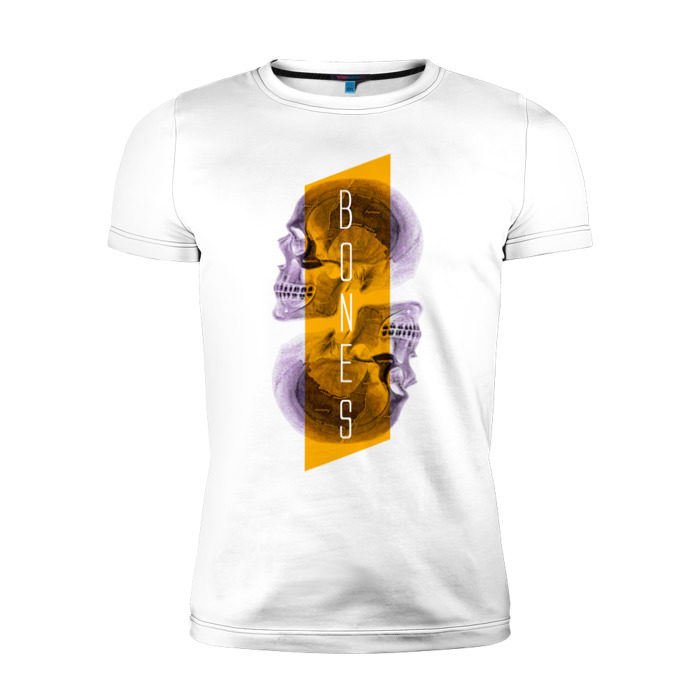 Мужская футболка премиум Bones фото