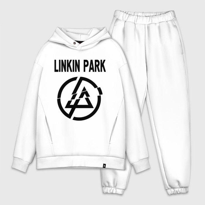 Мужской костюм хлопок OVERSIZE Linkin Park фото