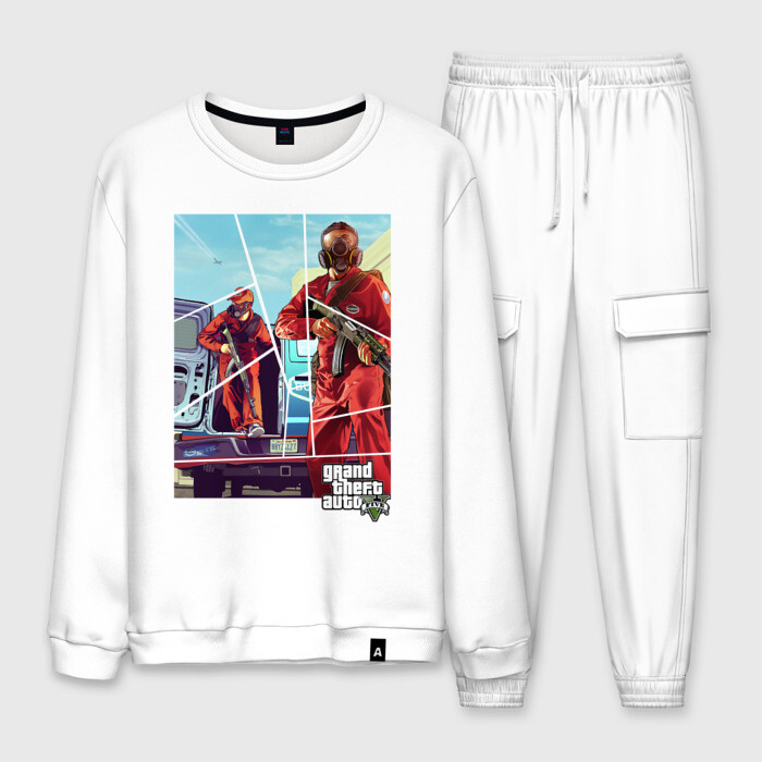 Мужской костюм хлопок GTA V фото