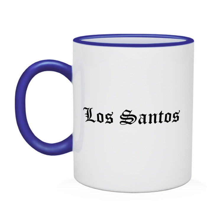 Кружка двухцветная Los Santos фото