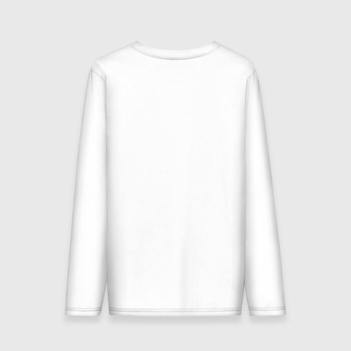 Мужской лонгслив хлопок Свитер с оленями фото